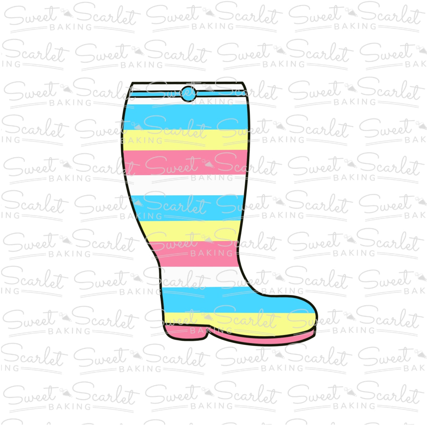 Rain Boot Cookie Cutter