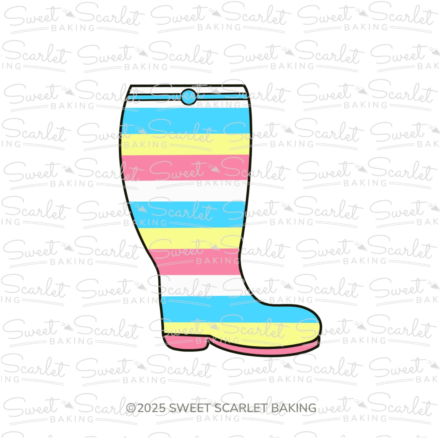 Rain Boot Cookie Cutter