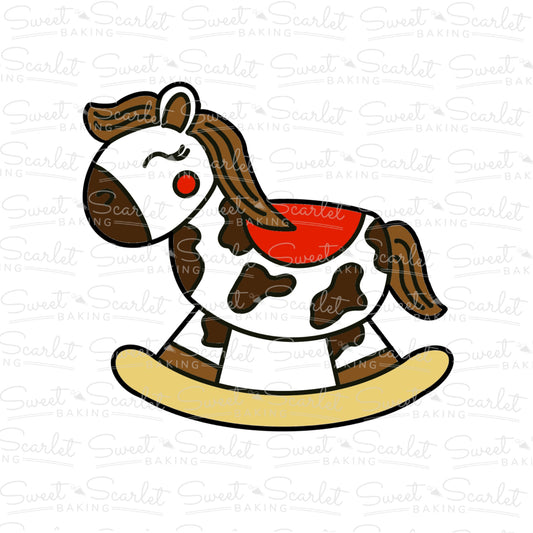 Rocking Horse Cookie Cutter