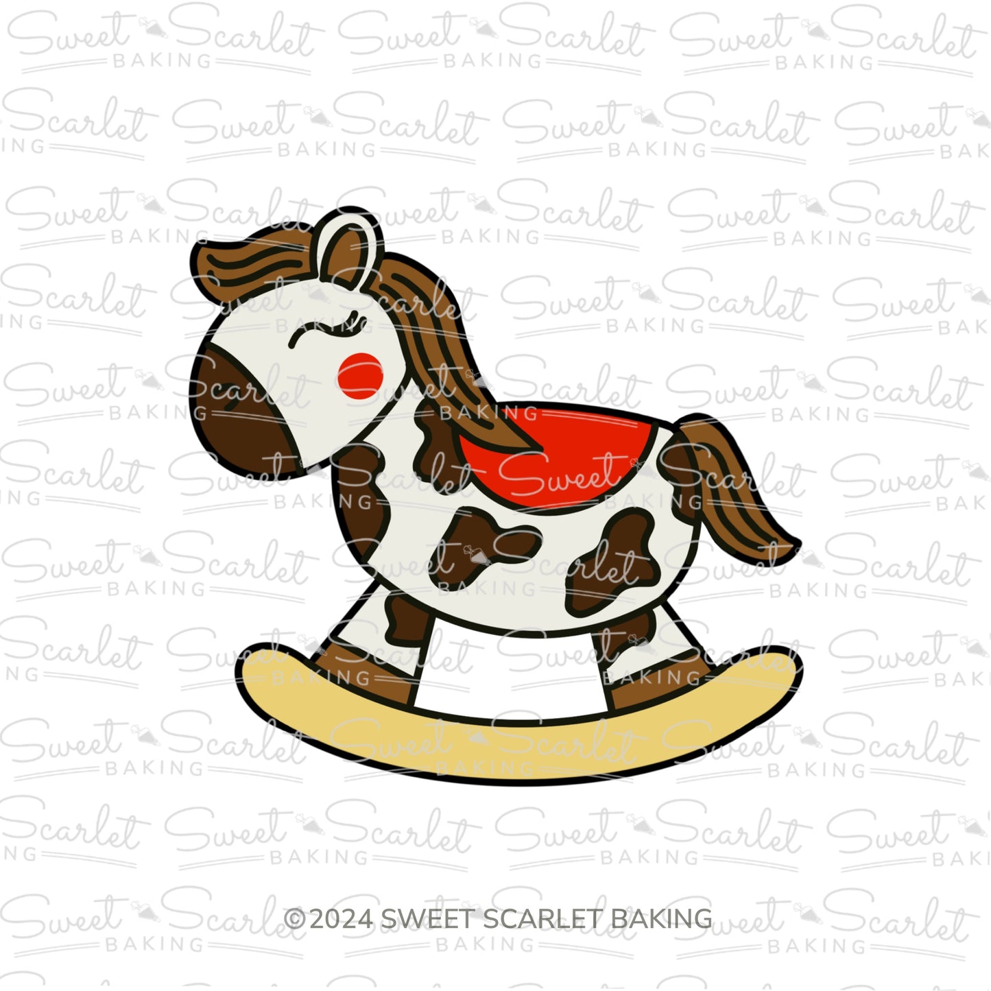 Rocking Horse Cookie Cutter