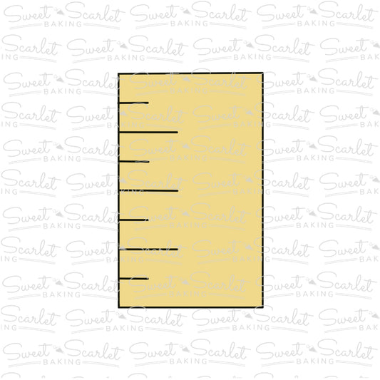 Ruler Cookie Cutter