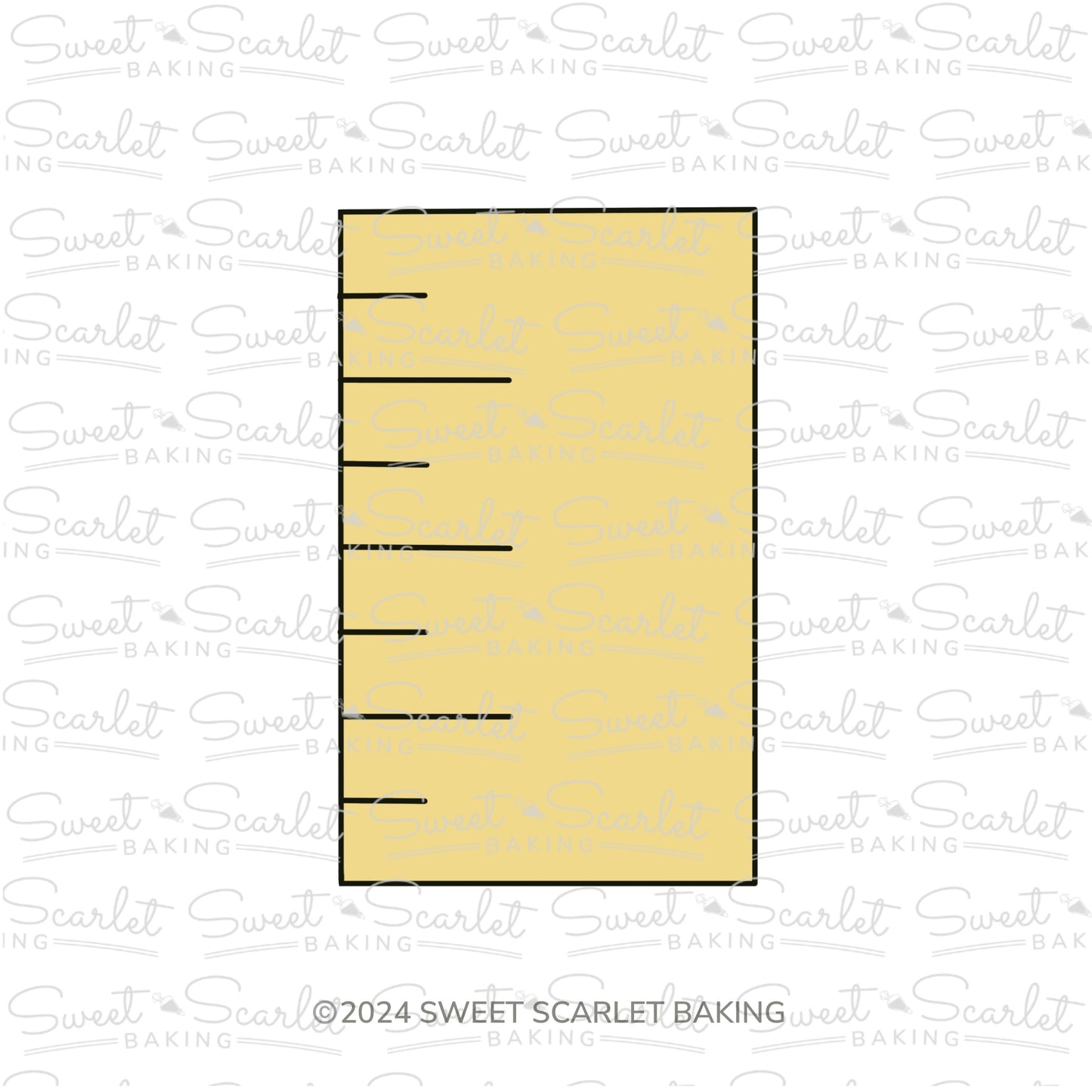 Ruler Cookie Cutter