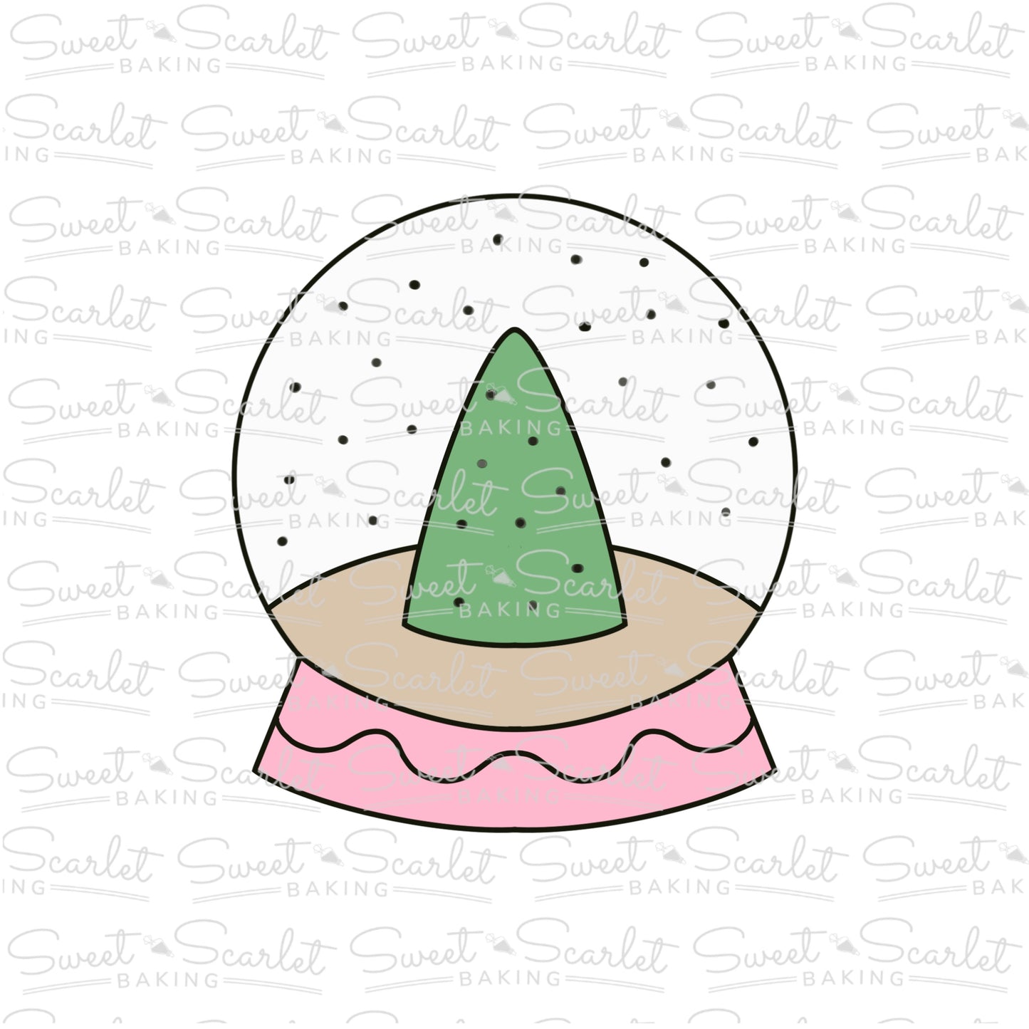 Snow Cookie Cutter Quad Set