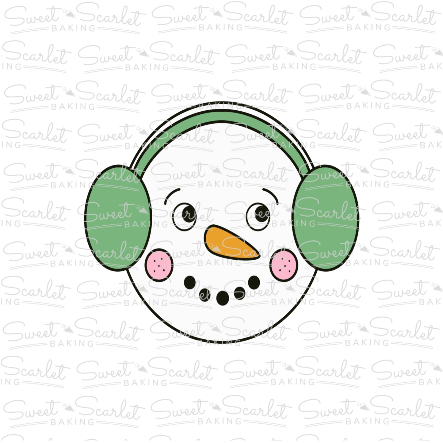 Snow Cookie Cutter Quad Set