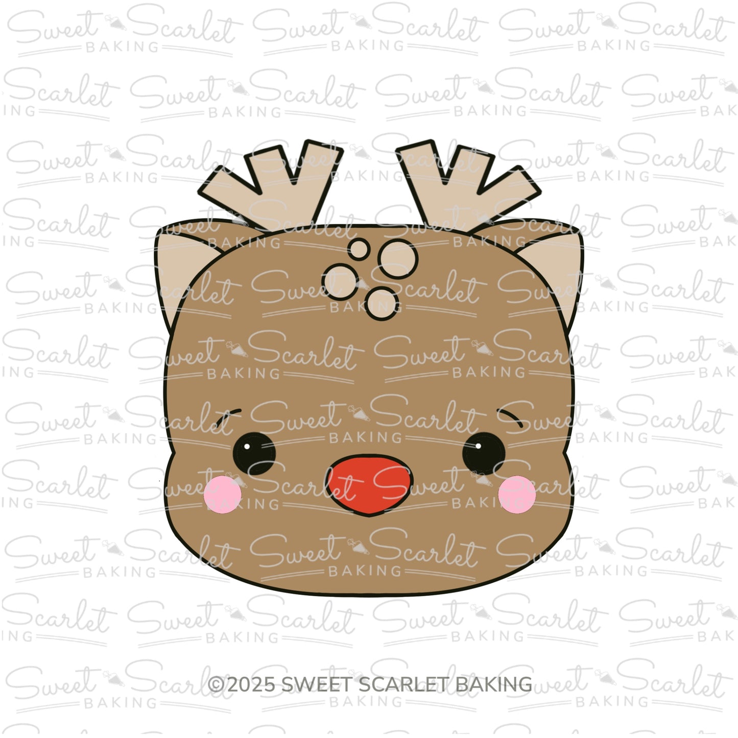 Reindeer Cookie Cutter Duo Set