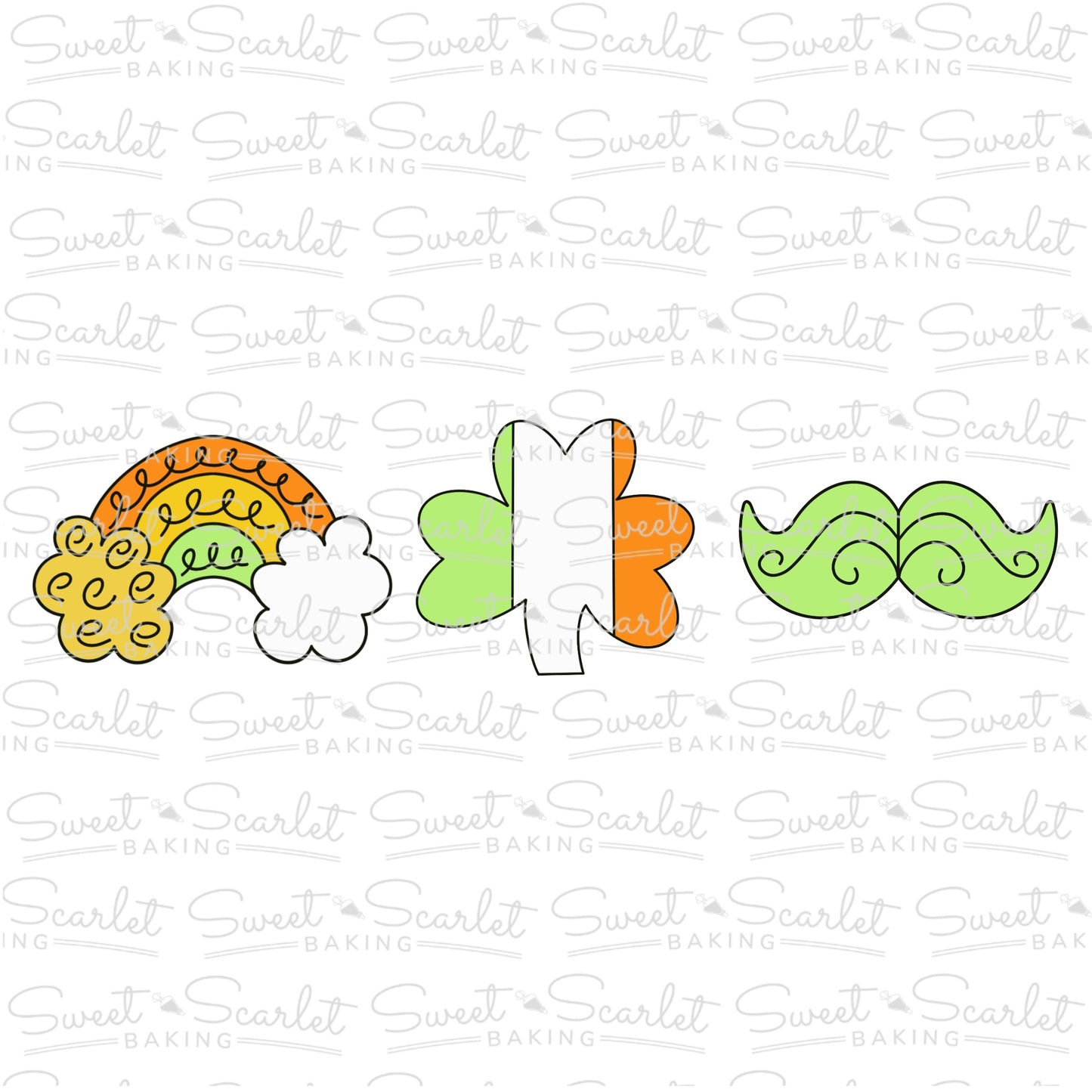 St. Patrick's Day Kit Cookie Cutter Set