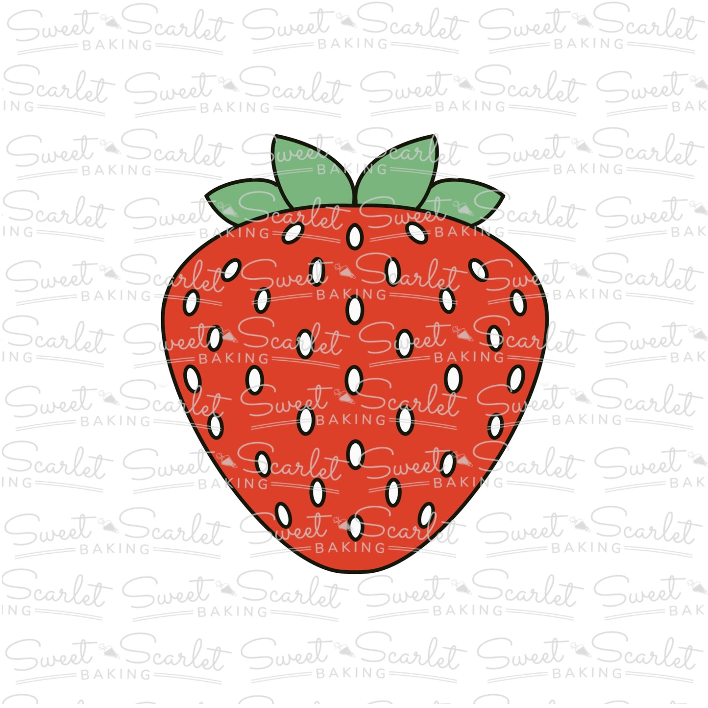 Strawberry Cookie Cutter