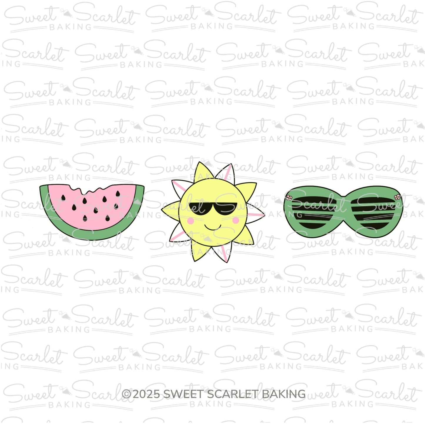 Summer Kit Cookie Cutter Set
