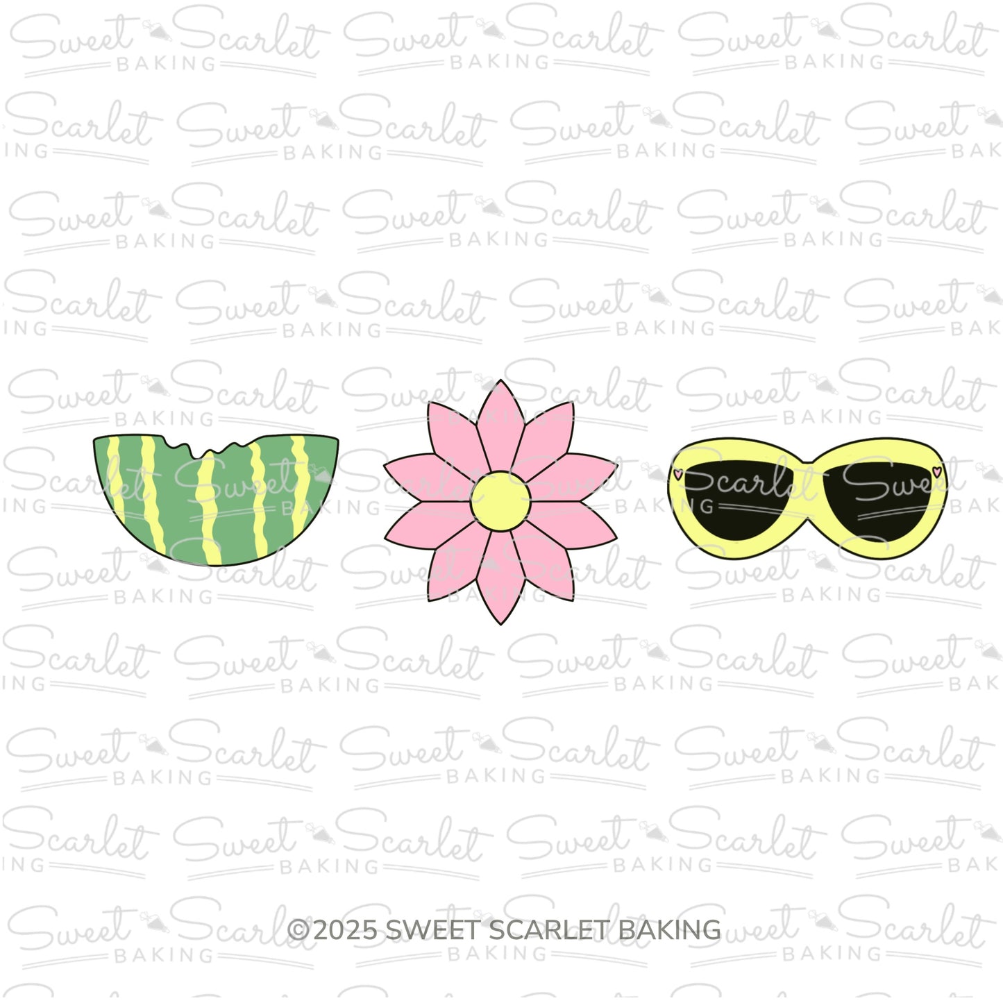 Summer Kit Cookie Cutter Set