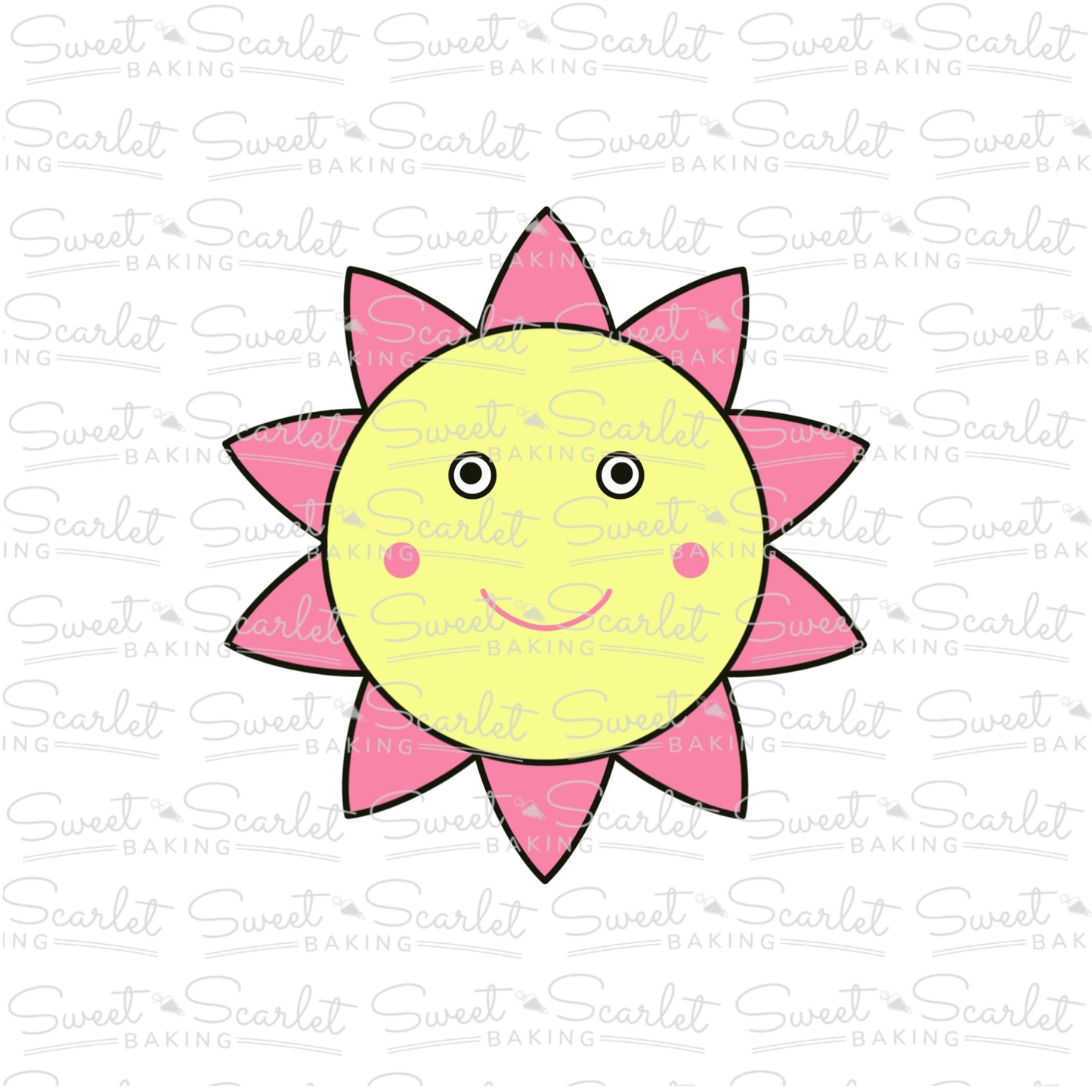 Sun Cookie Cutter