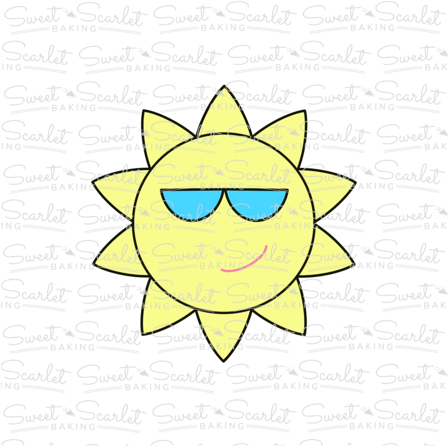 Sun Cookie Cutter