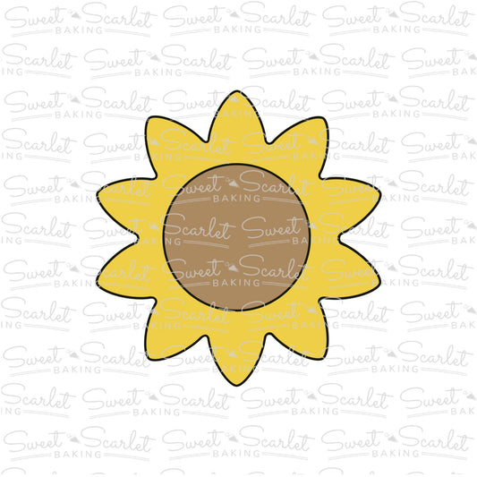 Sunflower Cookie Cutter
