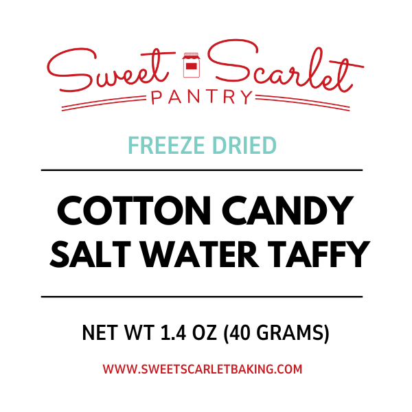 Cotton Candy Freeze Dried Salt Water Taffy