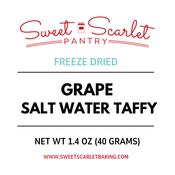 Grape Freeze Dried Salt Water Taffy