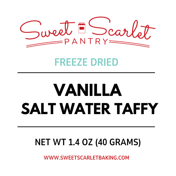 Vanilla Freeze Dried Salt Water Taffy