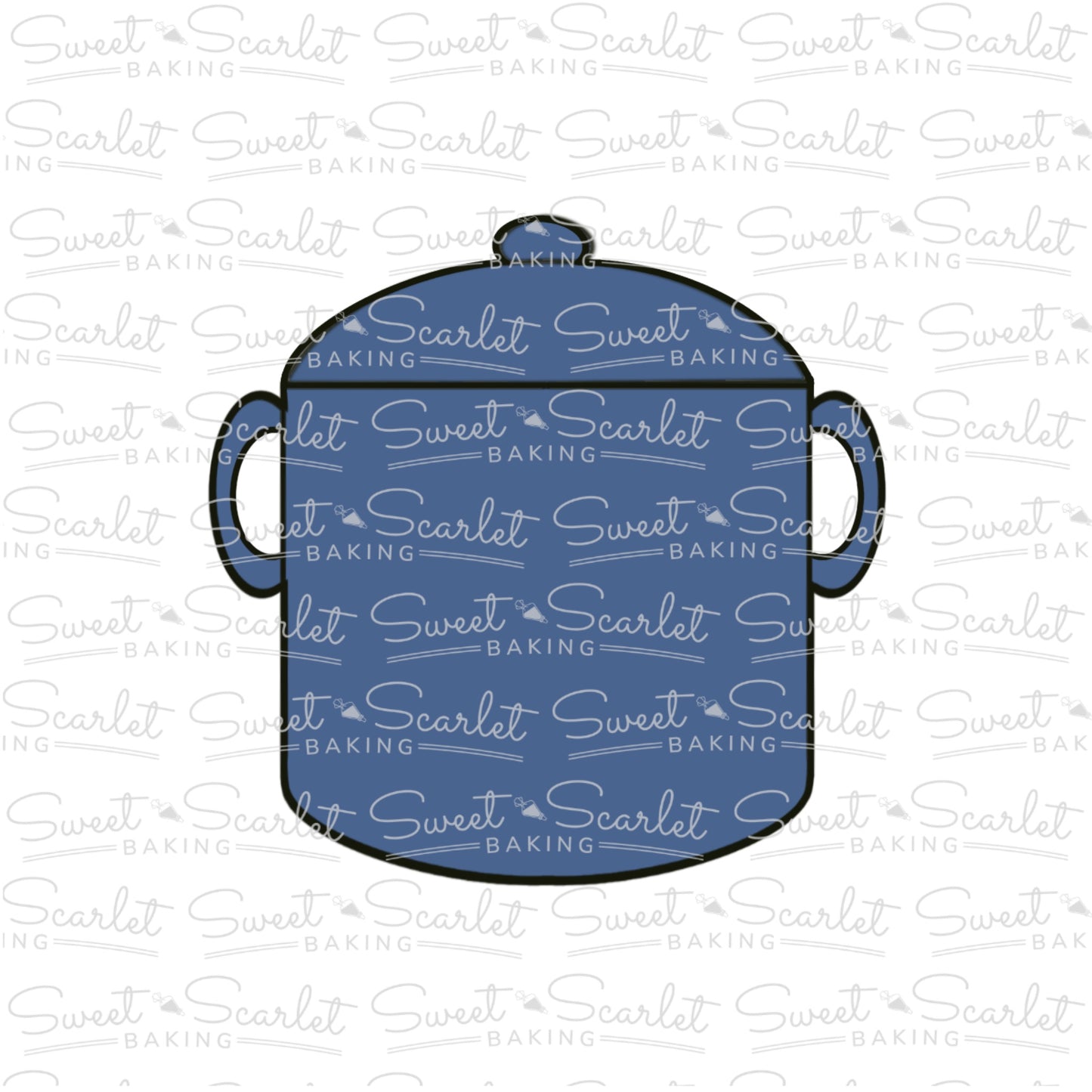 Tall Pot with Lid Cookie Cutter