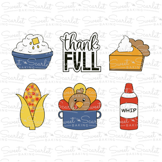 Thank-full Cookie Cutter Set
