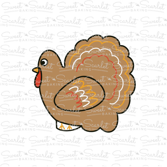 Turkey Cookie Cutter