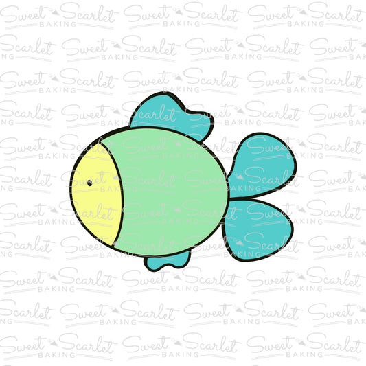 Tropical Fish Cookie Cutter