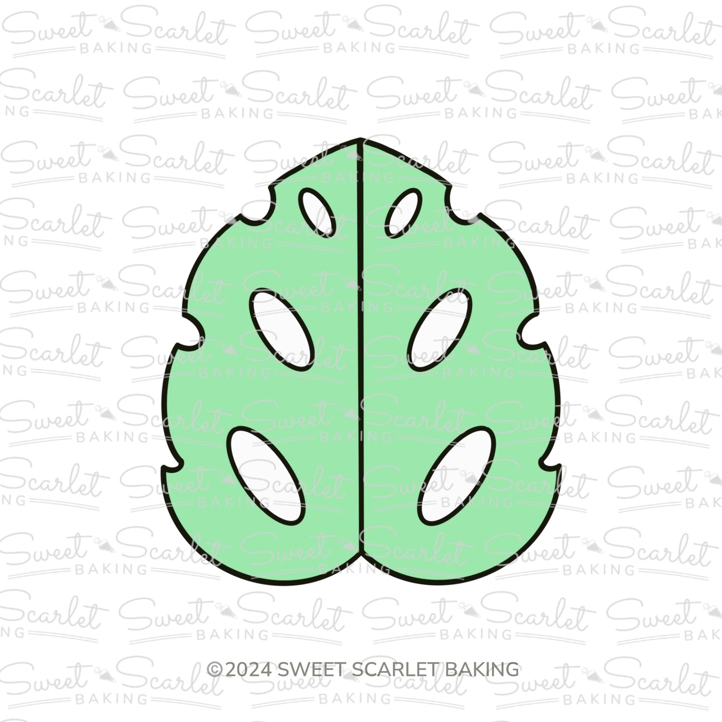 Tropical Leaf Cookie Cutter