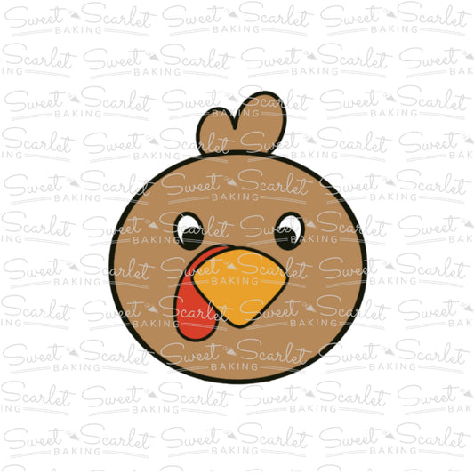 Turkey Face Cookie Cutter
