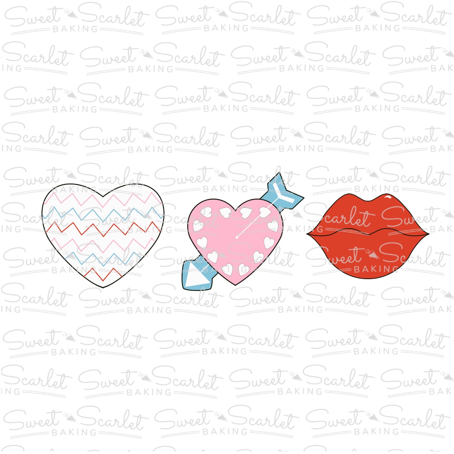 Valentine Kit Cookie Cutter Set