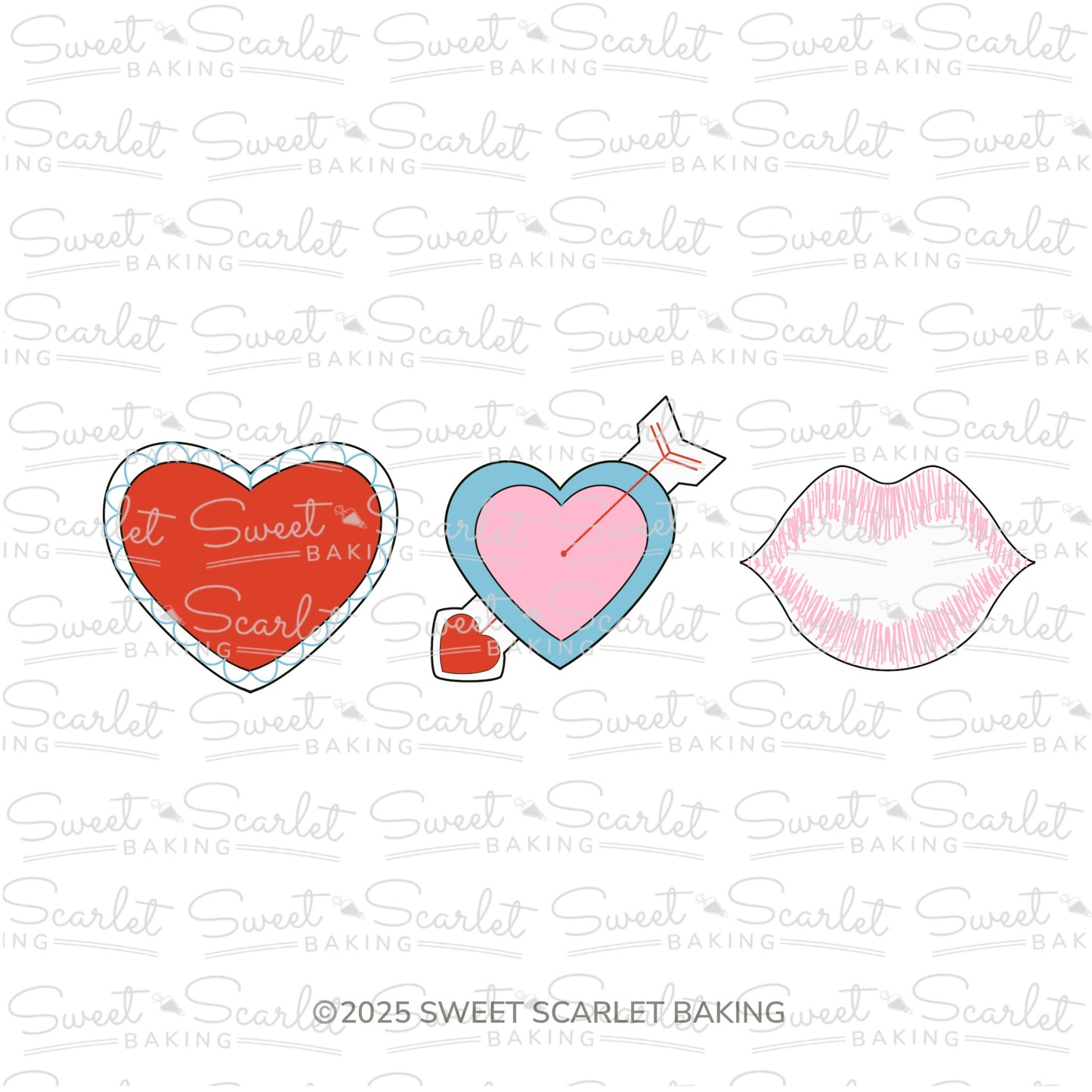 Valentine Kit Cookie Cutter Set