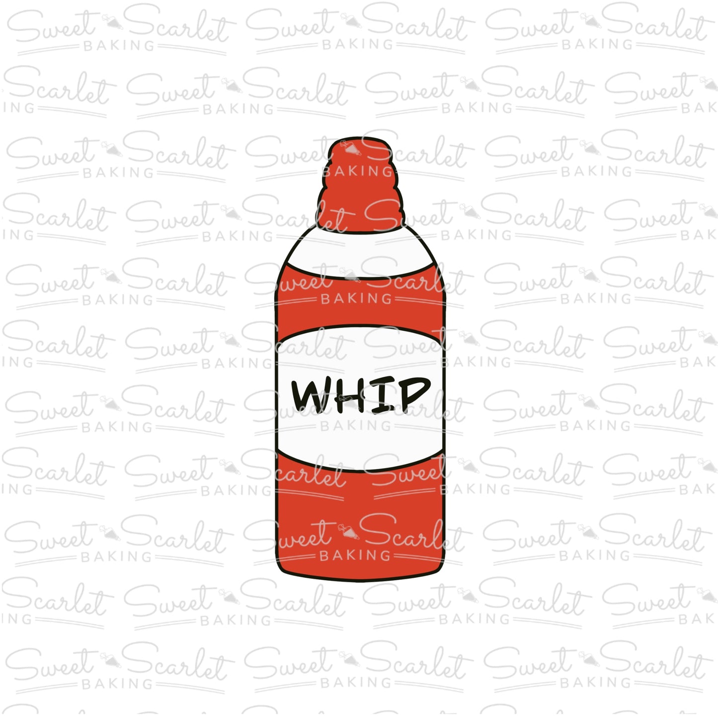 Whip Cream Can Cookie Cutter