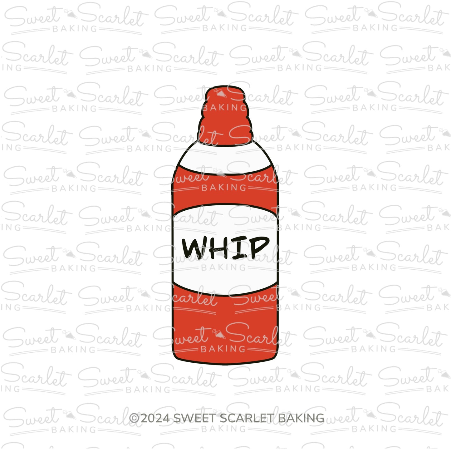 Whip Cream Can Cookie Cutter