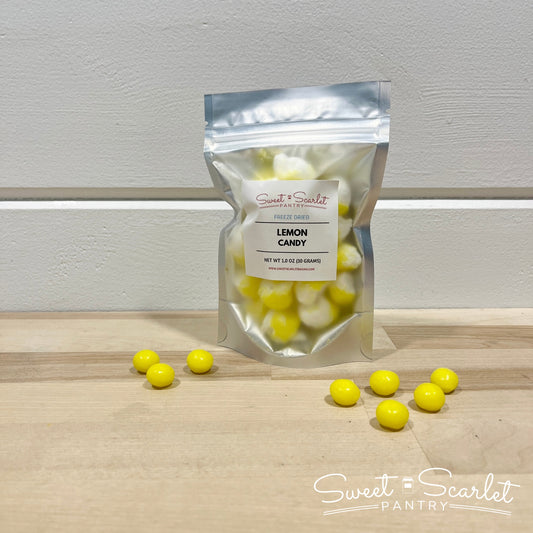 Freeze Dried Lemon Candy