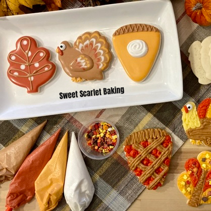 Thanksgiving Cookie Decorating Kit