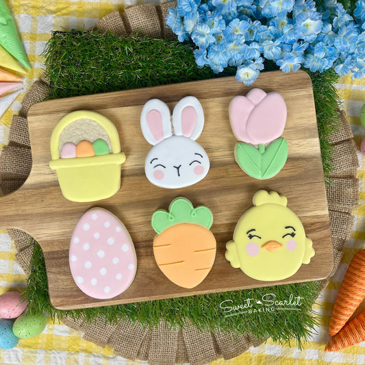 Easter2 Adult Beginner Cookie Class - Sat 4/12 9:30 am