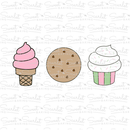 Sweets Kit Cookie Cutter Set
