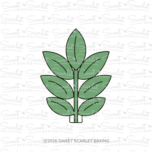 Ash Leaf Cookie Cutter