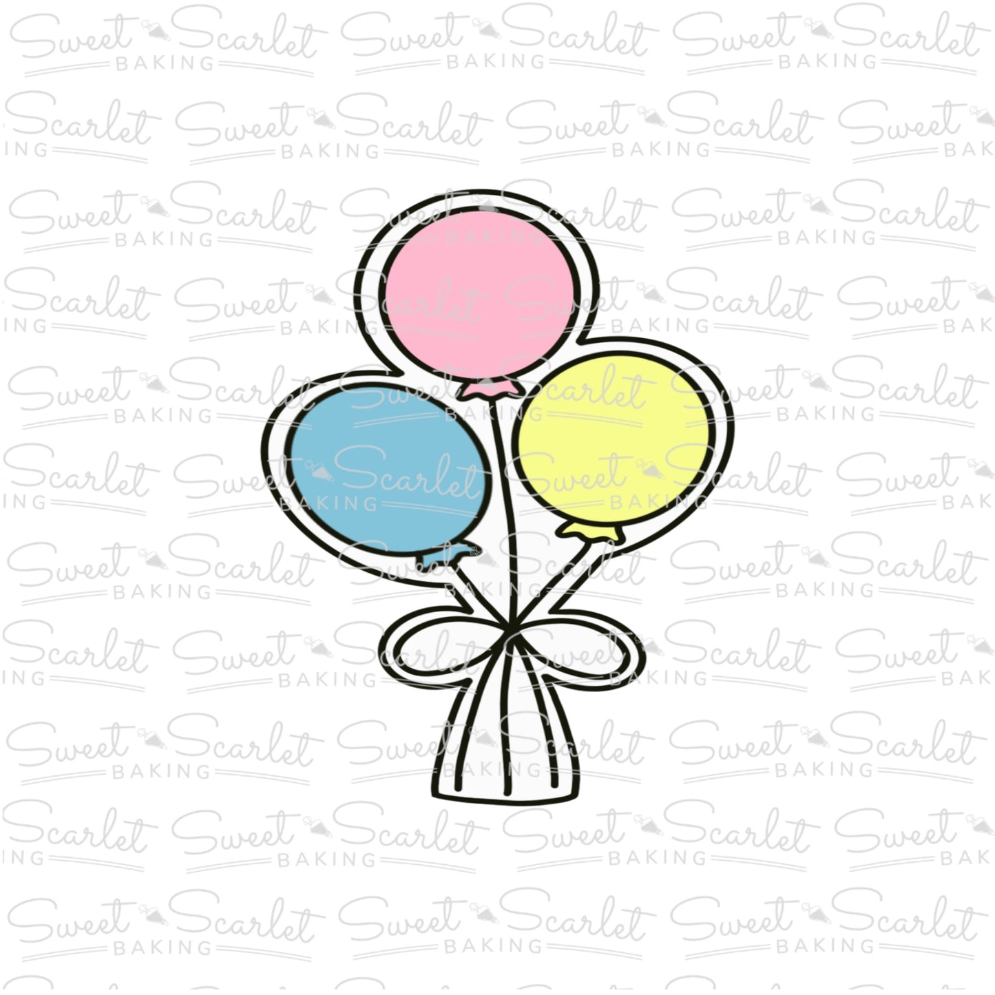 Balloons Cookie Cutter