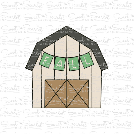 Barn Cookie Cutter