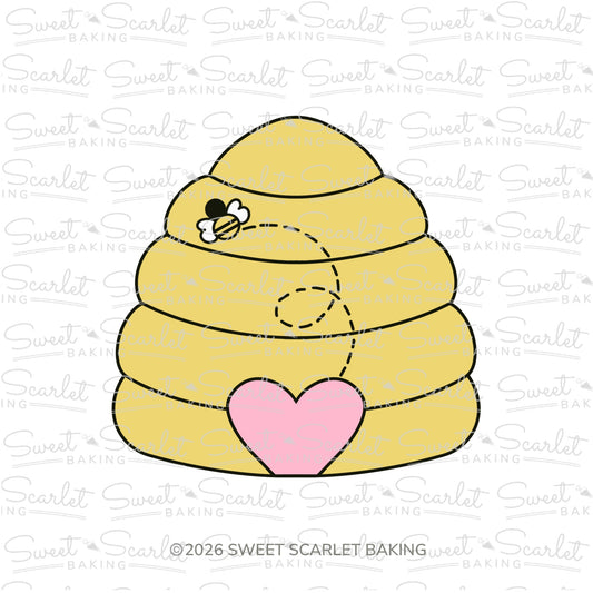 Bee Hive Cookie Cutter