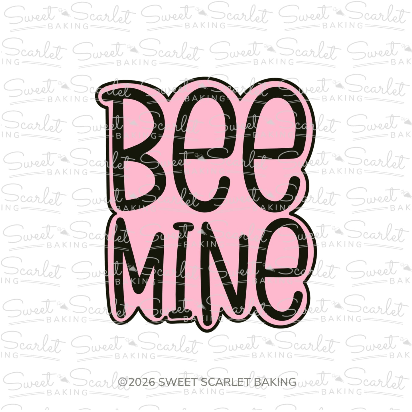 Bee Mine Cookie Cutter