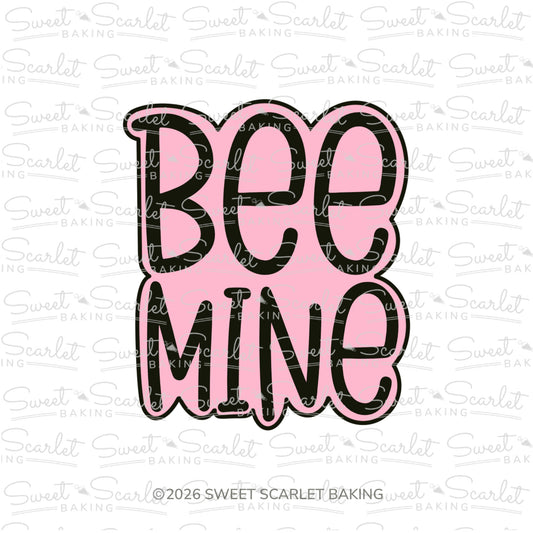 Bee Mine Cookie Cutter