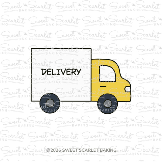 Box Truck Cookie Cutter