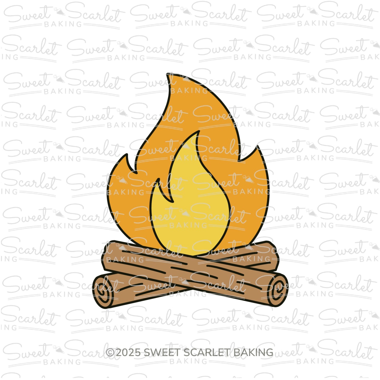 Camping Cookie Cutter Quad Set