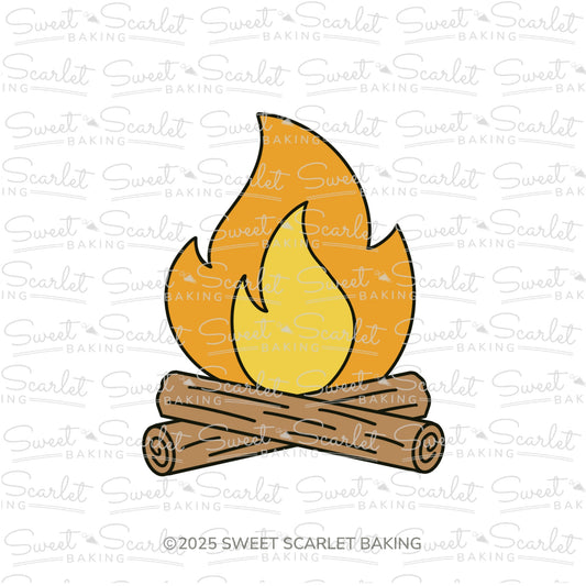 Campfire Cookie Cutter