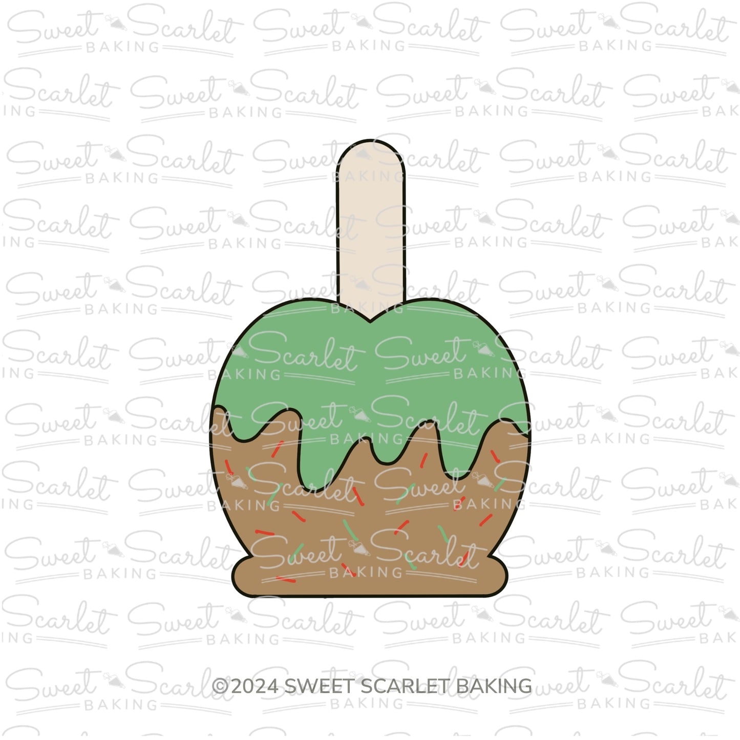 Caramel Apple Cookie Cutter