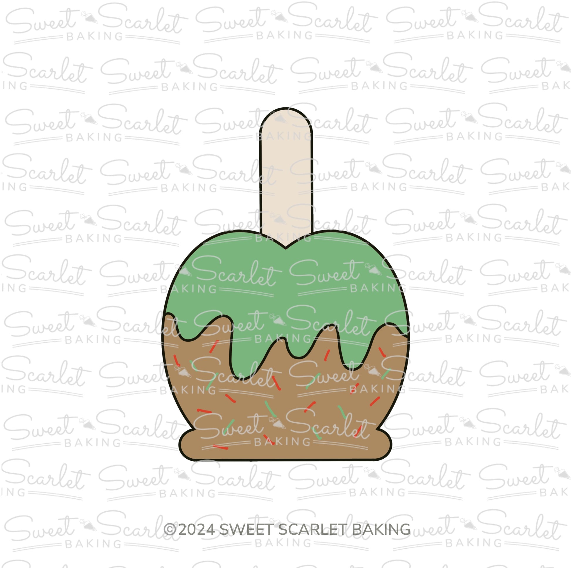 Caramel Apple Cookie Cutter