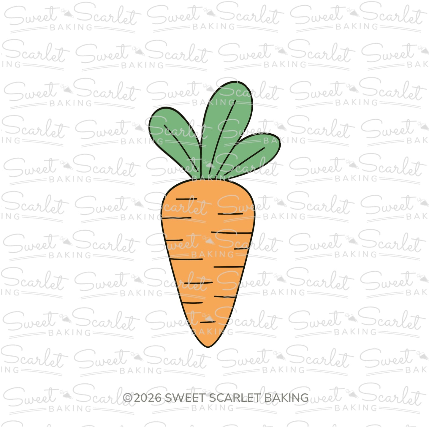 Carrot Cookie Cutter
