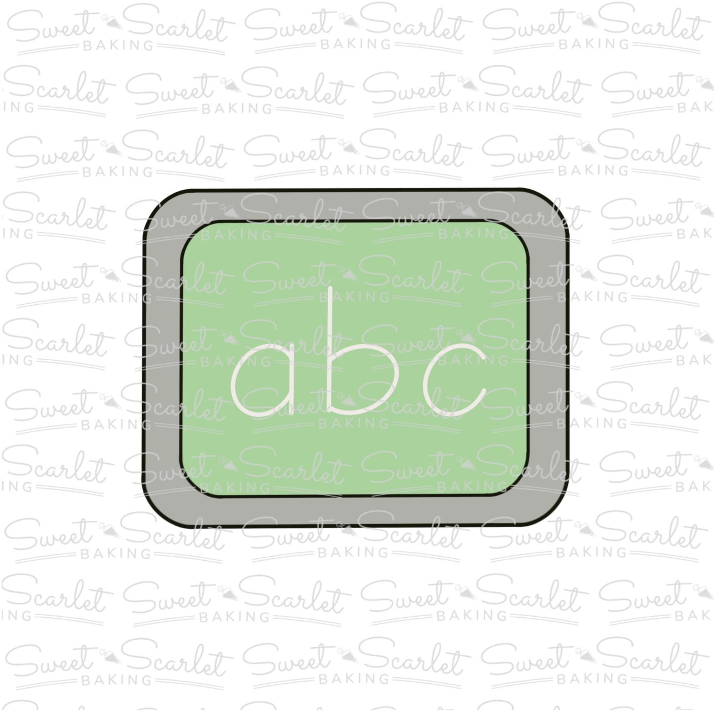 Chalkboard Cookie Cutter