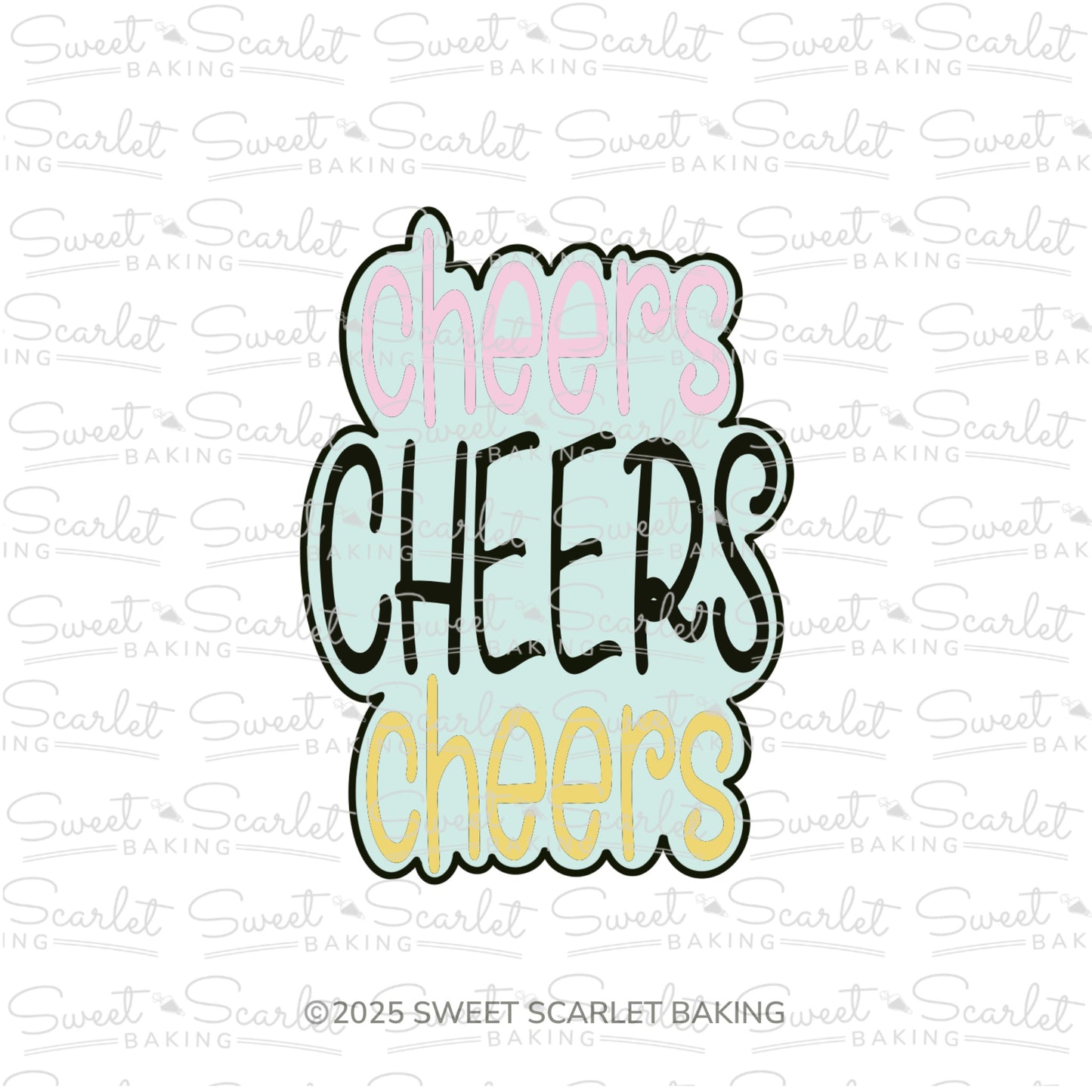 Cheers Cookie Cutter