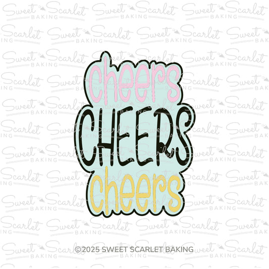 Cheers Cookie Cutter