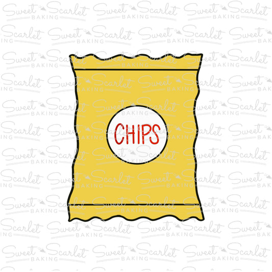 Chip Bag Cookie Cutter