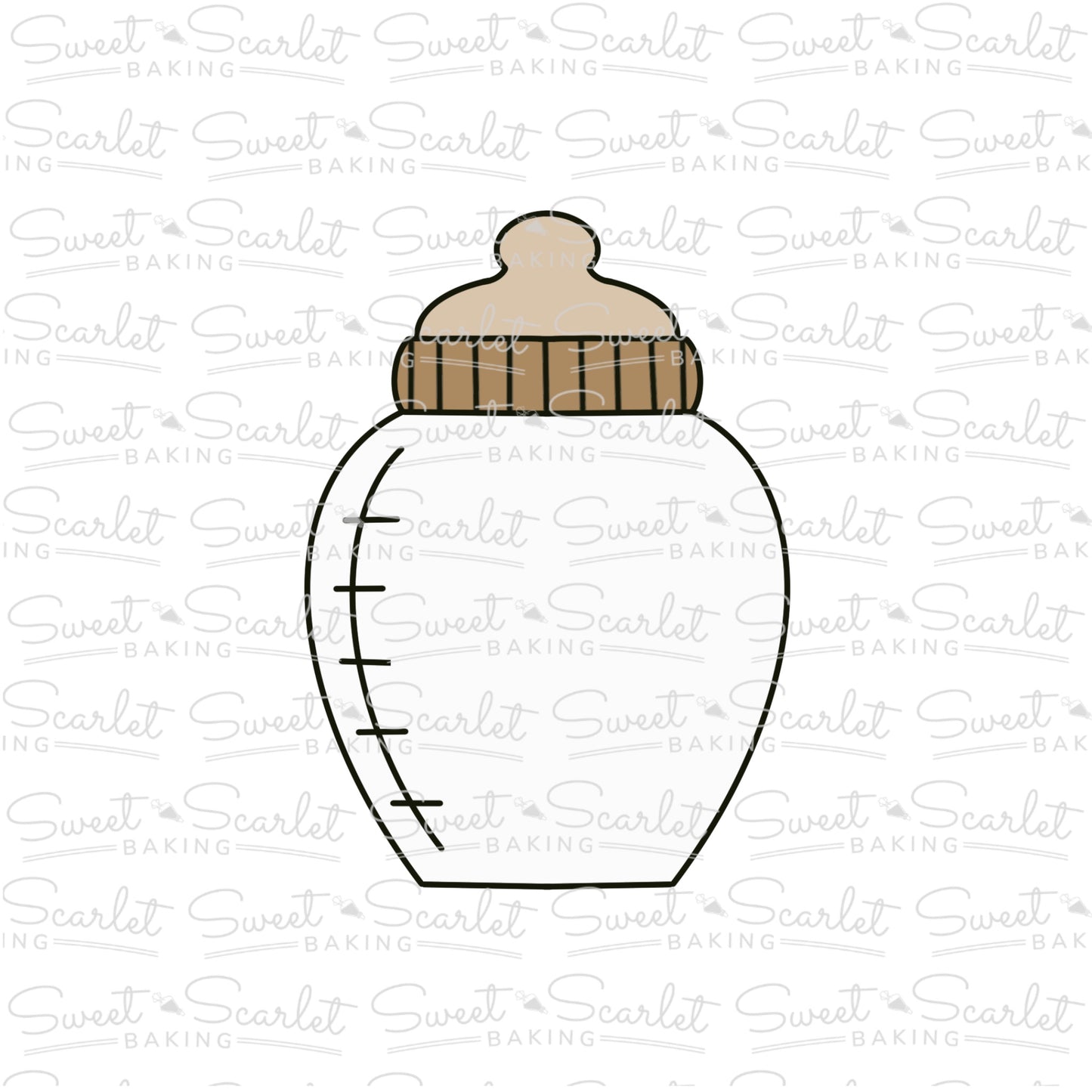 Chubby Baby Bottle Cookie Cutter